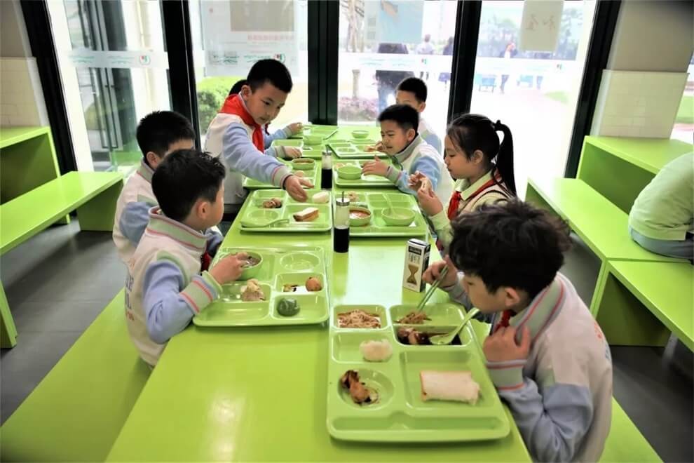 上海市民办平和学校餐厅图集