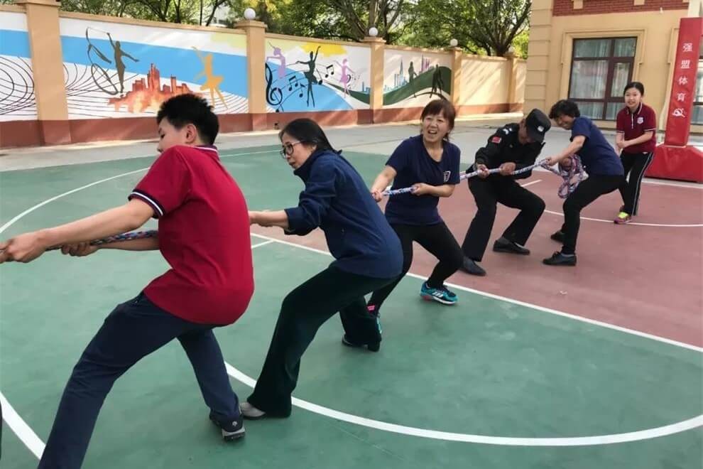 美國馬凱特中學(xué)北京分校趣味運動會圖集01