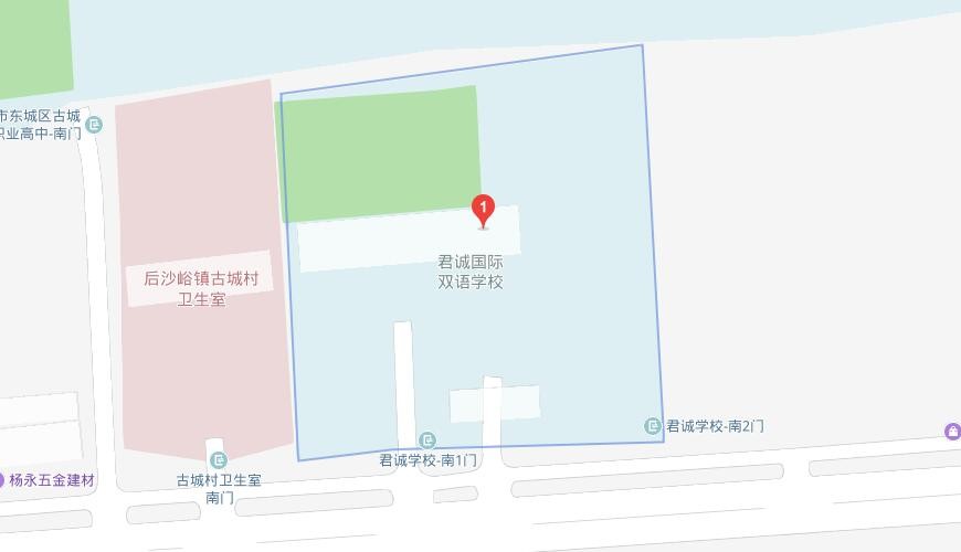 北京君诚国际双语学校地图图片