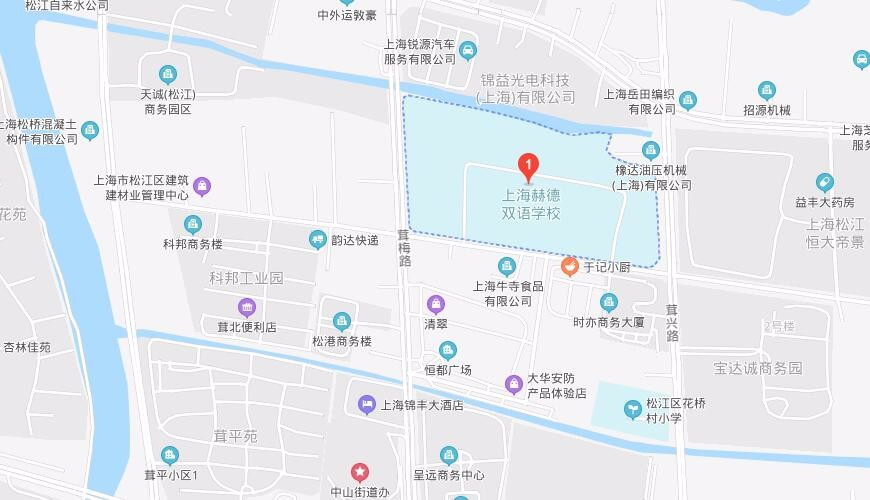 上海赫德双语学校地图图片