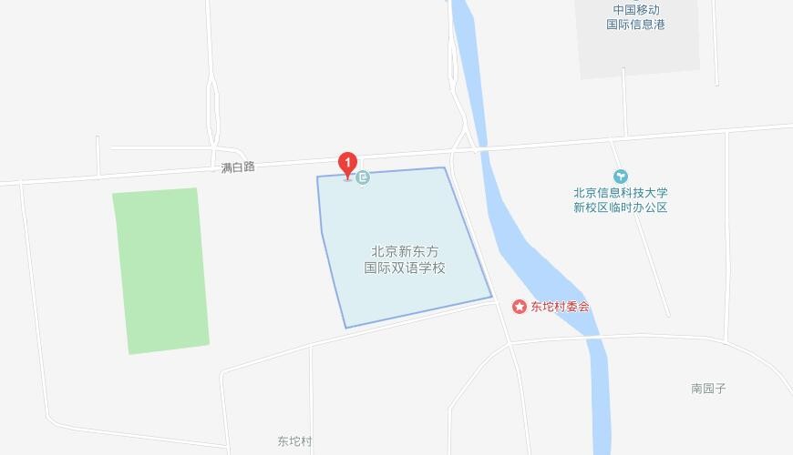 新東方國(guó)際雙語(yǔ)學(xué)校地圖圖片
