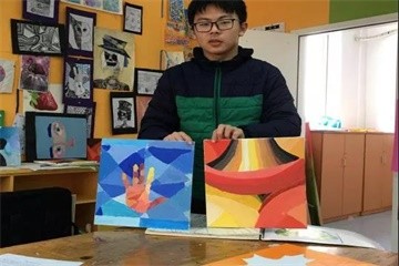 上海金蘋果學(xué)校國際部藝術(shù)課堂圖集01