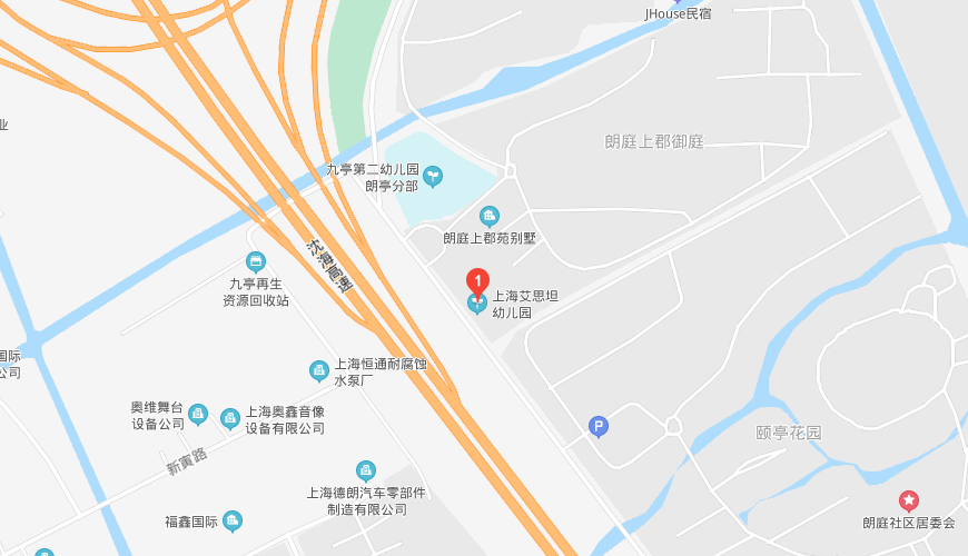 上海艾思坦幼儿园地图图片