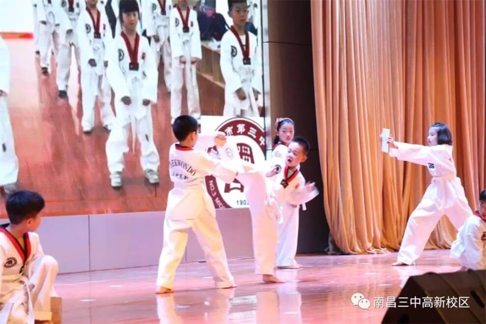 南昌市第三中學國際部跆拳道演出圖集01