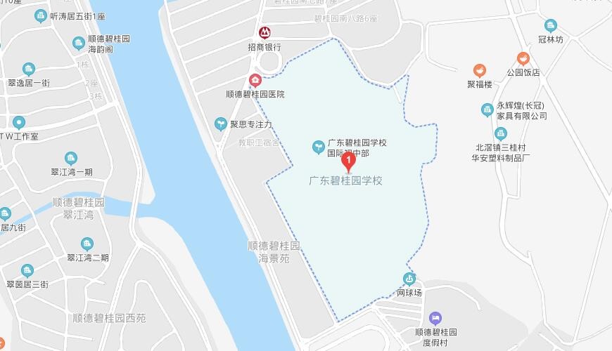 广东碧桂园学校地图图片