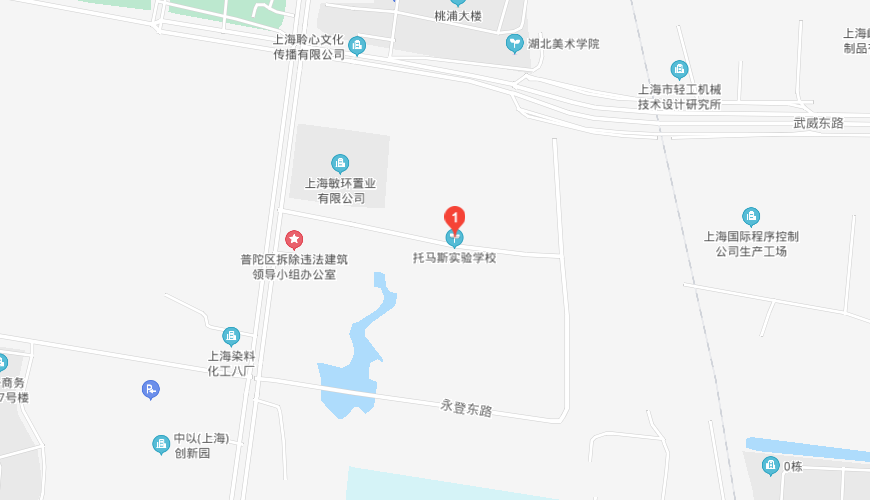 上海托马斯实验学校地图图片
