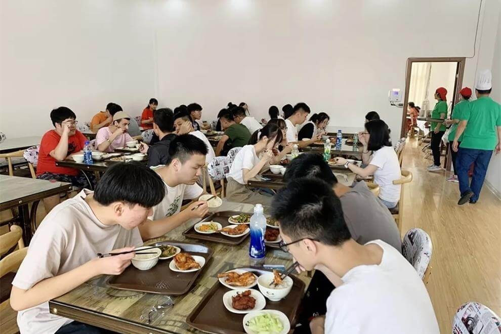 南通崇川外國(guó)語學(xué)校食堂圖集01