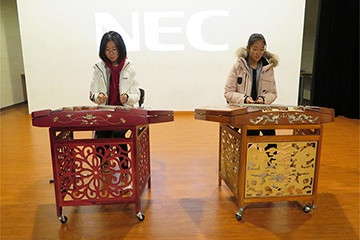 北京清华志清中学国际部扬琴社图集