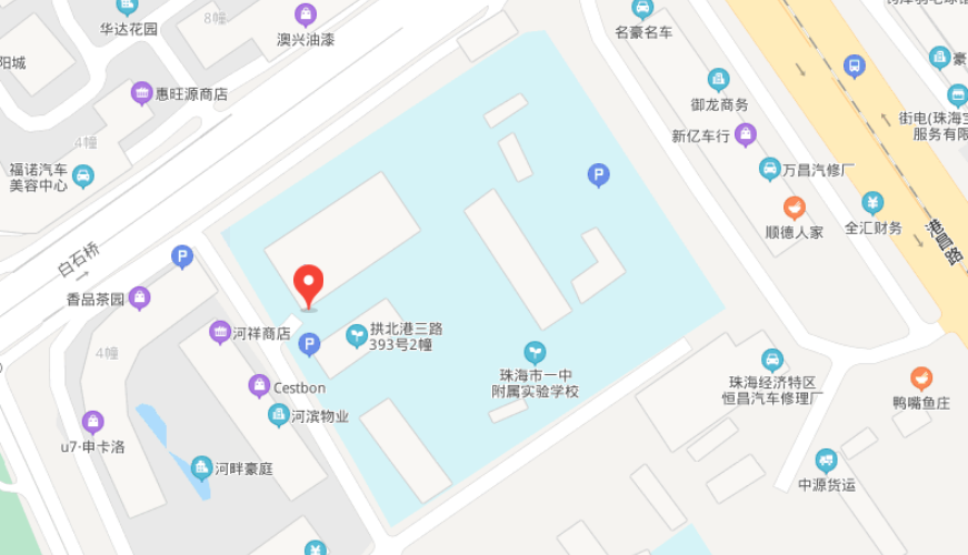 珠海一中附属实验学校国际部地图图片