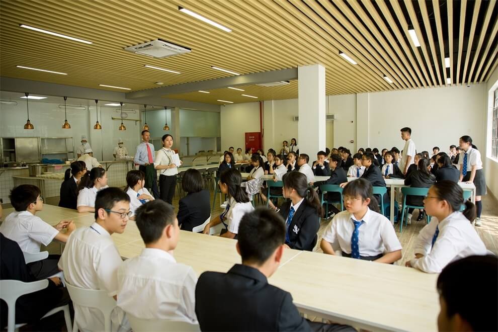 上海阿德科特学校学生餐厅图集01