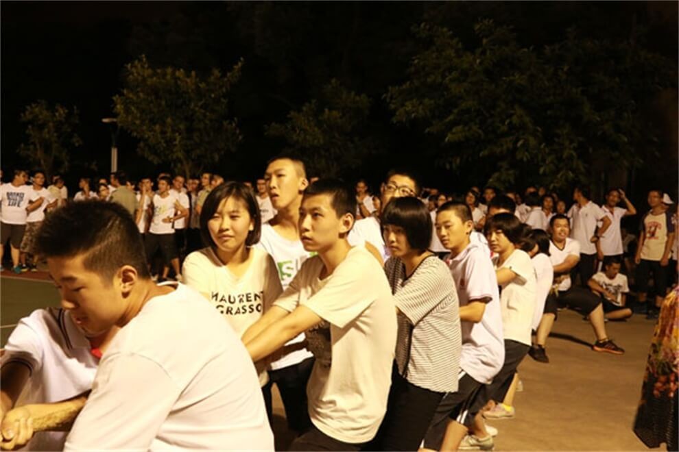 福建师范大学附属中学国际部军训图集01