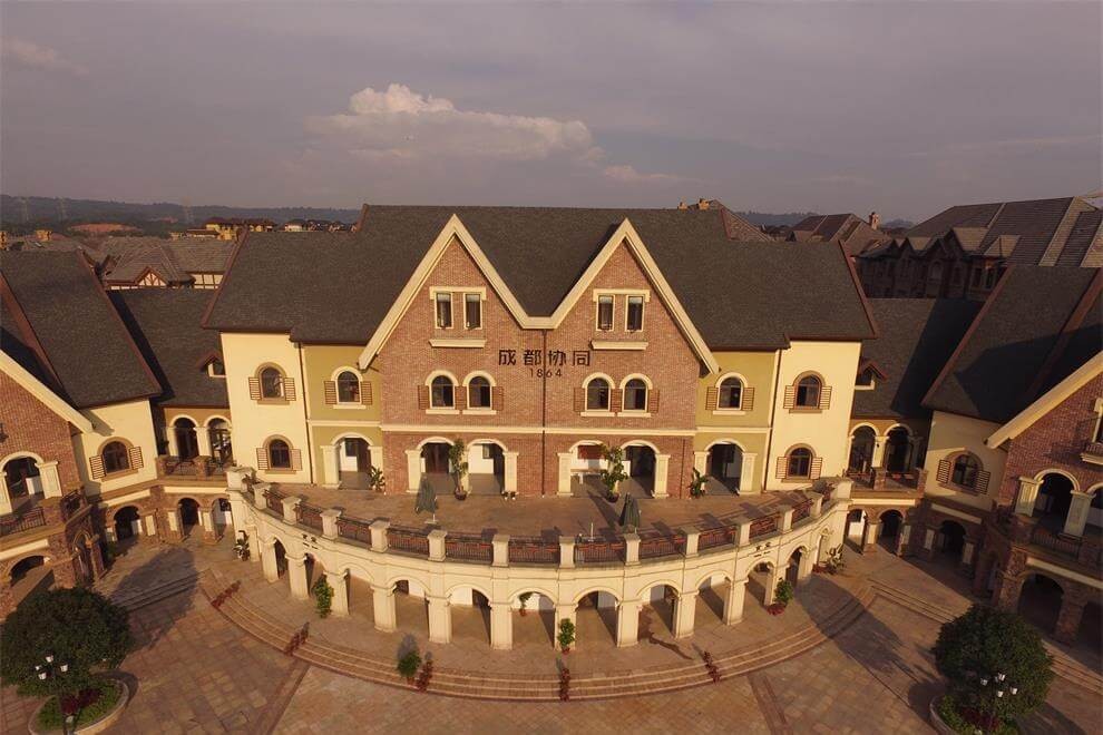 成都協(xié)同學(xué)校校園建筑圖集01