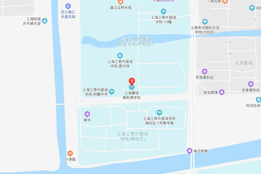 上海蒙特奥利弗学校地图图片