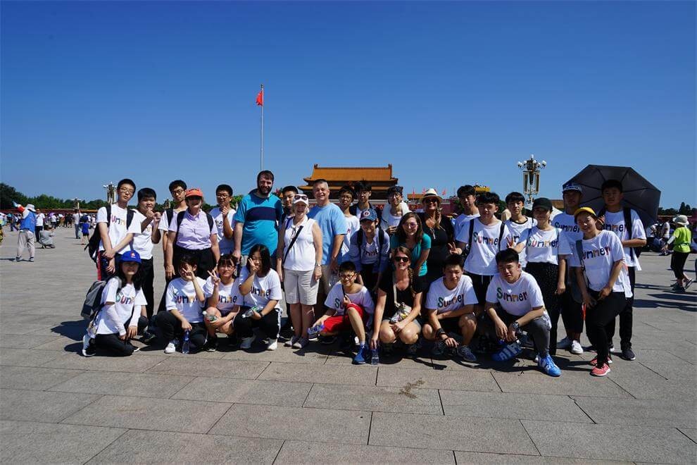北京新桥外国语高中学校参观活动图集
