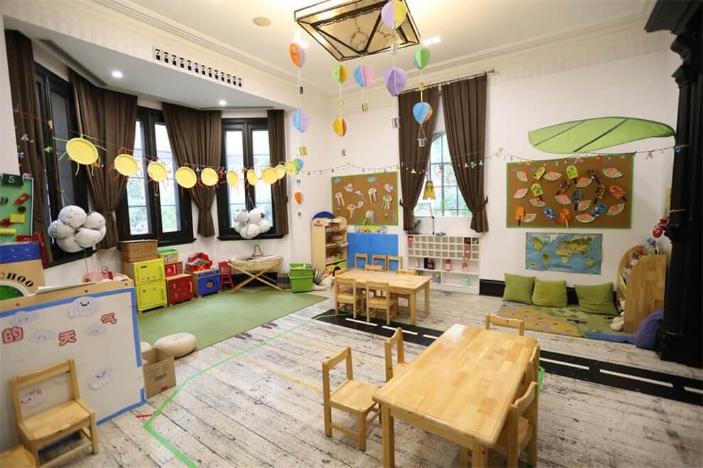 上海黄浦区民办玛诺利娅主题幼儿园教室图集