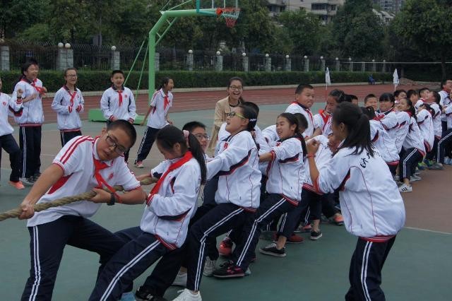 四川师范大学附属中学国际部体育节团体项目比赛图集01