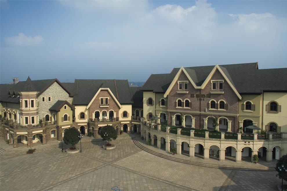 成都協(xié)同學(xué)校校園建筑圖集01