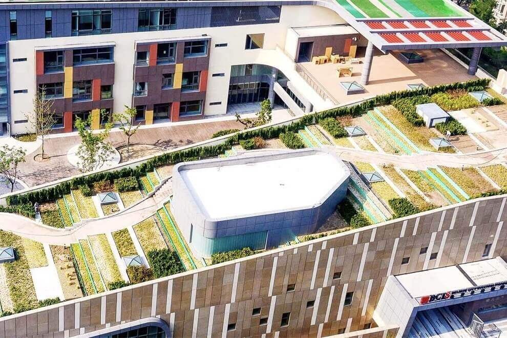 北京樂成國際學(xué)校校園建筑圖集01