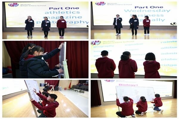 武漢外國語英中學(xué)校英語拼寫大賽圖集01