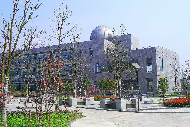 杭州师范大学附属中学国际部建筑风景图集01