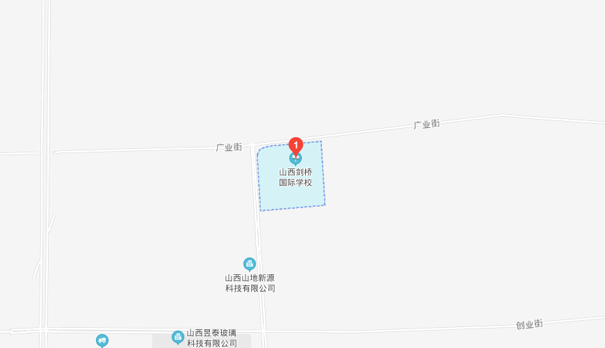 山西剑桥国际学校地图图片