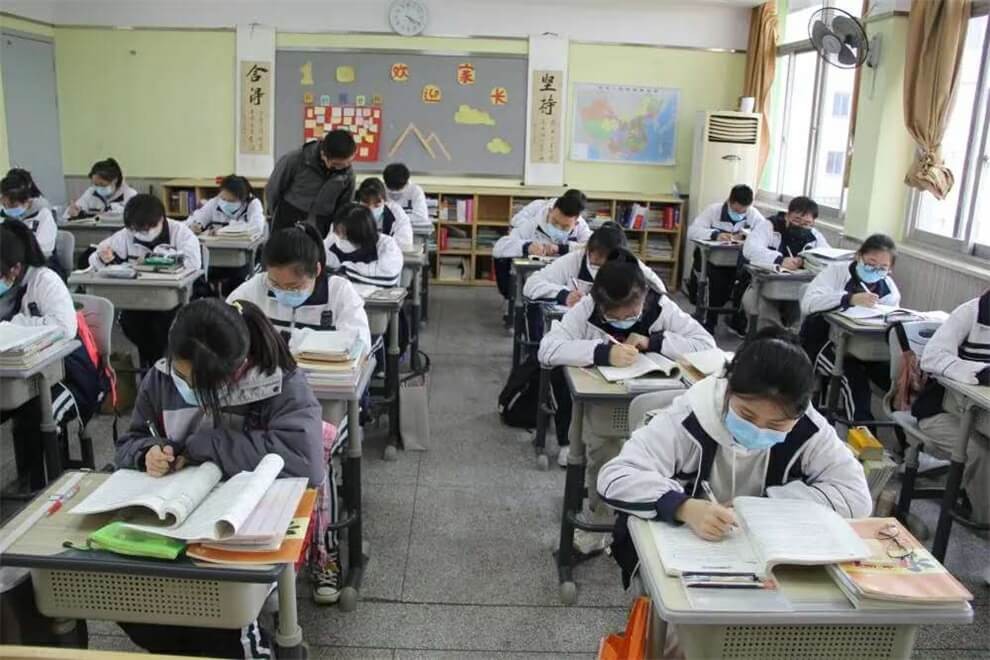 杭州市实验外国语学校课堂学习图集