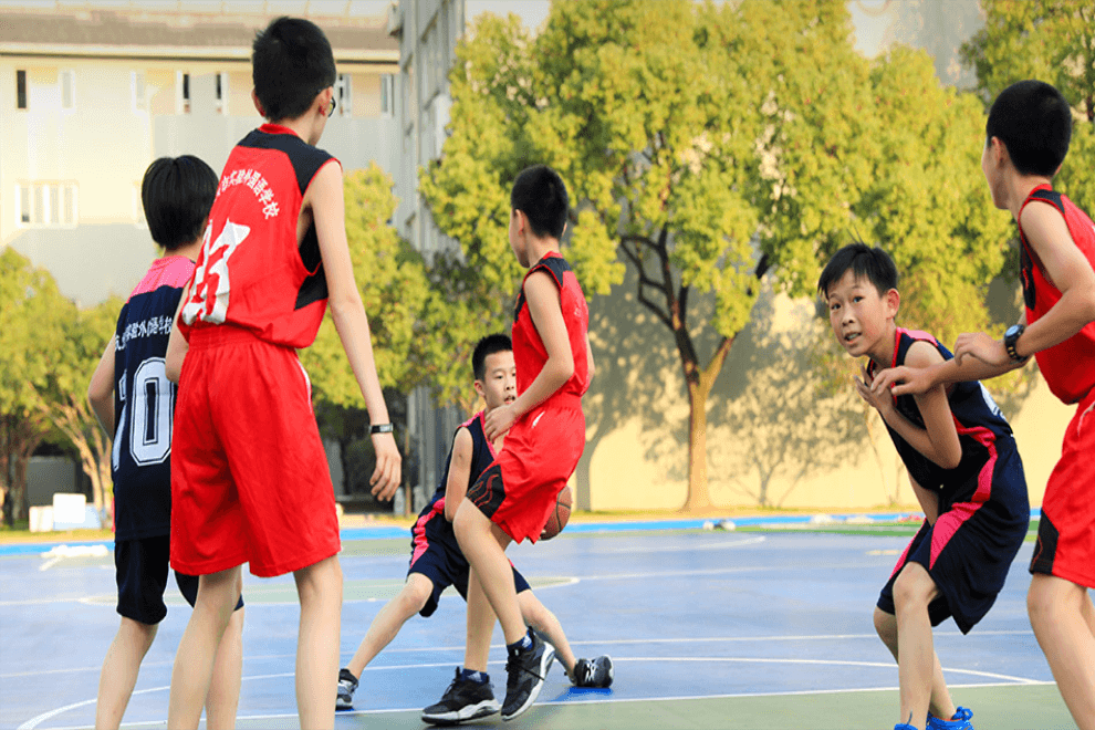 杭州市实验外国语学校篮球比赛图集