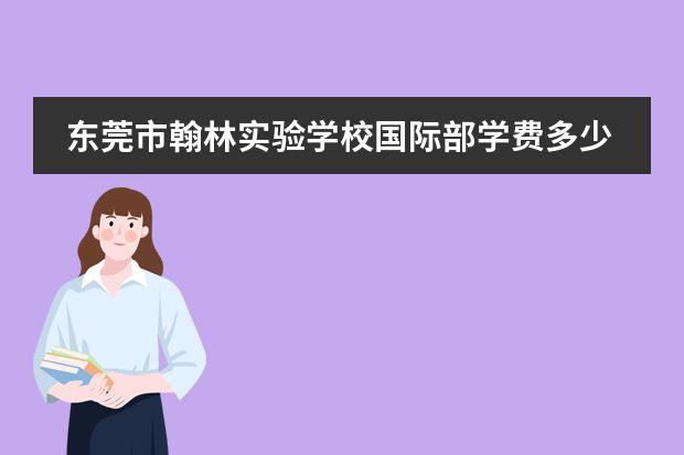 東莞市翰林實驗學(xué)校國際部學(xué)費多少圖片