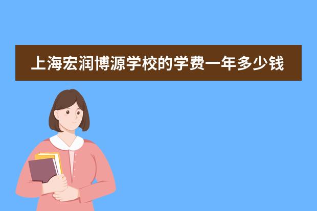 上海宏润博源学校的学费一年多少钱？