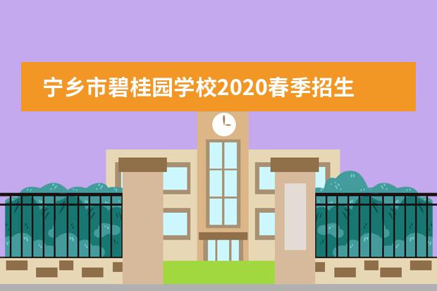 寧鄉(xiāng)市碧桂園學(xué)校2020春季招生開始啦！