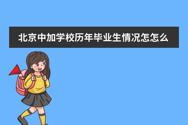北京中加學校歷年畢業(yè)生情況怎怎么樣？
