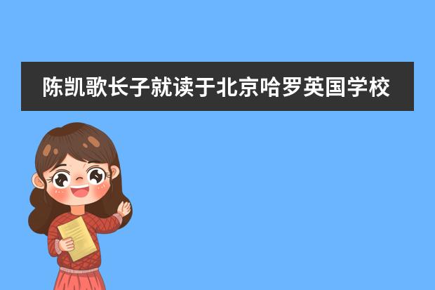 陈凯歌长子就读于北京哈罗英国学校 年费用20万