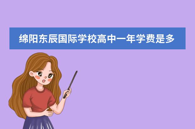綿陽(yáng)東辰國(guó)際學(xué)校高中一年學(xué)費(fèi)是多少？