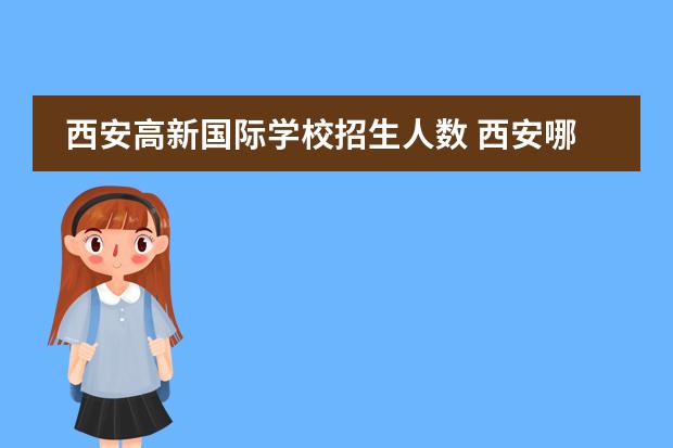 西安高新國際學(xué)校招生人數(shù) 西安哪些小學(xué)最好?