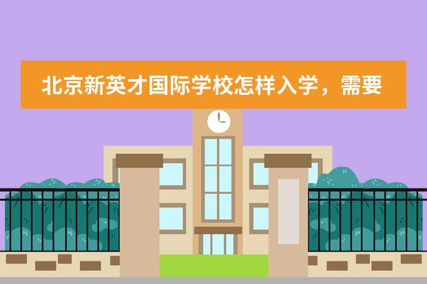 北京新英才国际学校怎样入学，需要考试么？（外省人可以在北京国际学校参加高考么）图片