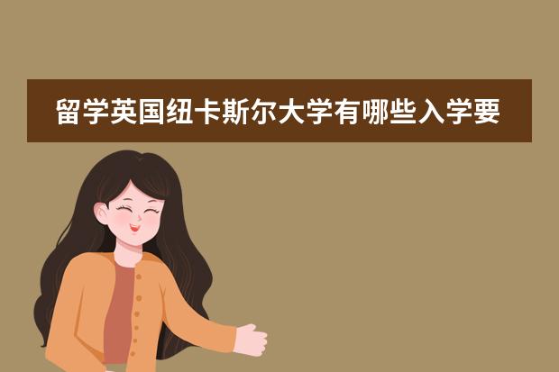 留学英国纽卡斯尔大学有哪些入学要求？图片