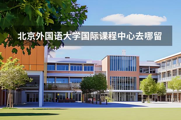 北京外国语大学国际课程中心去哪留学 留学国家有哪些