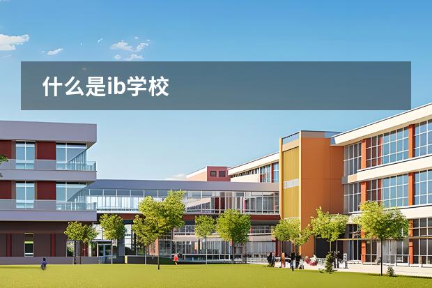 什么是ib學(xué)校圖片