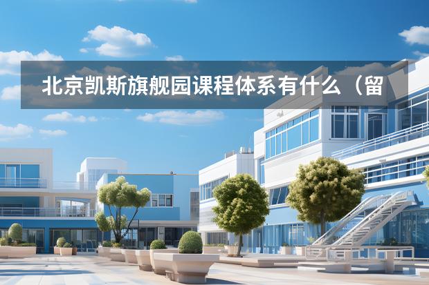 北京凱斯旗艦園課程體系有什么（留學國家介紹）