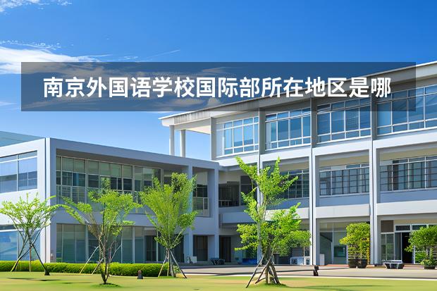 南京外國(guó)語(yǔ)學(xué)校國(guó)際部所在地區(qū)是哪（是否接收中國(guó)籍學(xué)生）