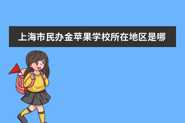 上海市民辦金蘋果學(xué)校所在地區(qū)是哪（是否接收中國(guó)籍學(xué)生）