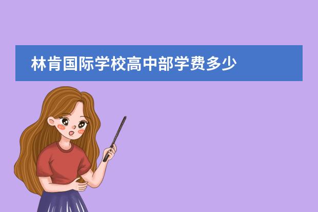 林肯國際學校高中部學費多少圖片